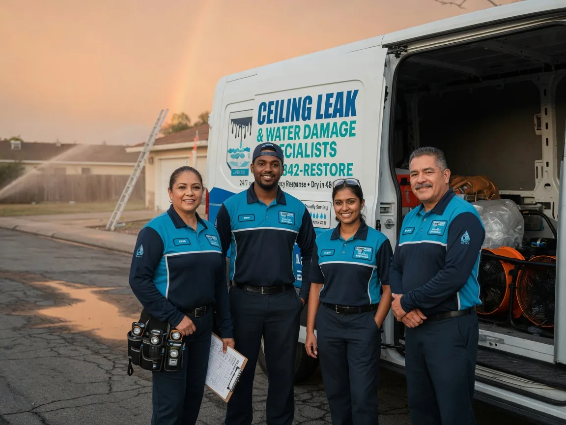 Ceiling Leak Cleanup company in Frenchville, PA